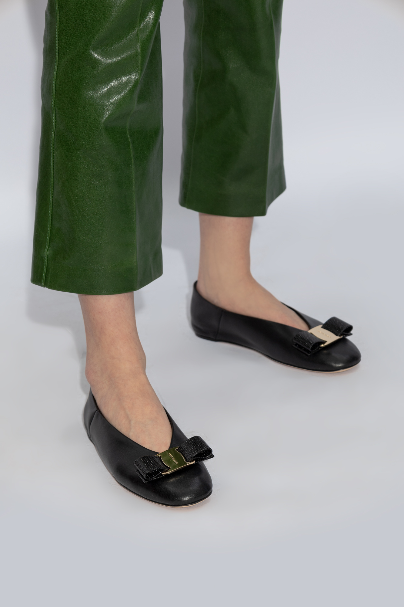 FERRAGAMO 'Vanna' Ballerina Flats | Women's Shoes | Vitkac